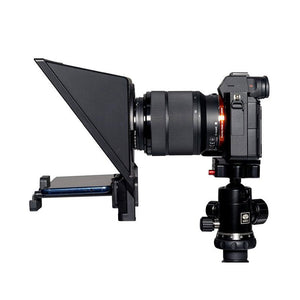 Feelworld TP2A Portable Teleprompter for 8" Smartphone/Tablet Prompting Smartphone DSLR Shooting