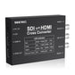 SEETEC SCH SDI HDMI Cross Converter Broadcast Converter with Aluminum Alloy Shell Multiple Outputs