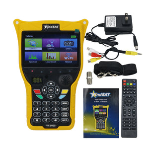 VF-9930 Digital Satellite Finder Meter Support DVB-S2 &amp; DVB-T &amp; DVB-C with LCD Screen for FindSAT