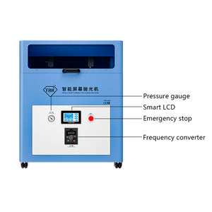 TBK-938M 2 Station Intelligent Screen Polishing Machine for Removing Mobile Phone Screen Scratches