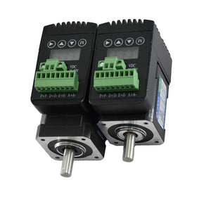 42-60 Back Head Closed-loop All in One Stepper Motor Support Simple PLC Mode and JOG Inching Mode