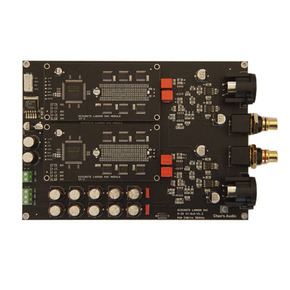 R-2R XY-SLR 01 Version Complementary Resistance Ladder Differential Balanced Decoding Board