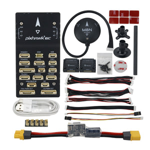 Holybro Flight Controller Drone Flight Controller Pixhawk 6C &amp; PM02 &amp; M8N GPS Module for Quadcopter