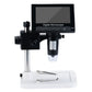 DM4 1000X 720P Portable Digital Microscope 4.3&quot; Screen (Adjustable Stand with Clamps) for Antique Coin