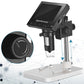 DM4 1000X 720P Portable Digital Microscope 4.3&quot; Screen (Adjustable Stand with Clamps) for Antique Coin