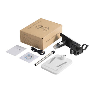 DM4 1000X 720P Portable Digital Microscope 4.3&quot; Screen (Adjustable Stand with Clamps) for Antique Coin