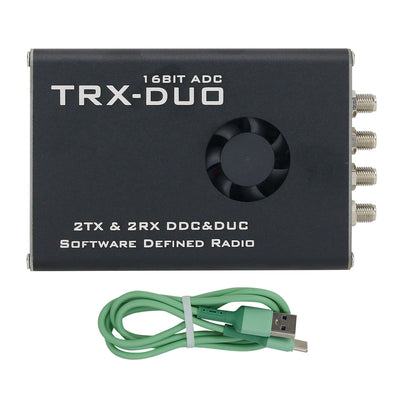 TRX-DUO 10KHz-60MHz SDR Receiver SDR Radio 16Bit ADC 2TX &amp; 2RX DDC &amp; DUC Software Defined Radio
