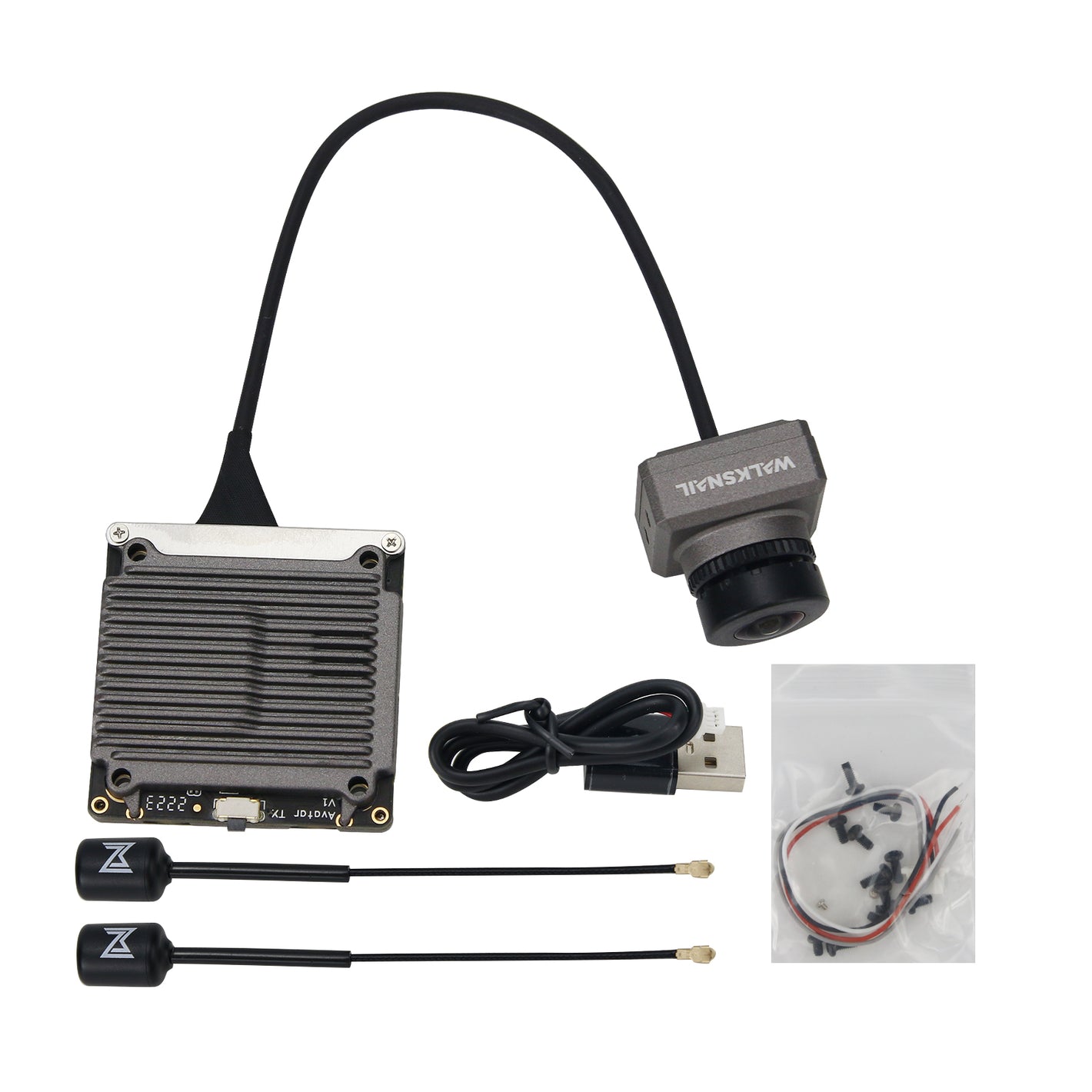Walksnail Avatar Drone VTX FPV Transmitter HD Kit (with Avatar Camera) for Walksnail Avatar HD FPV Goggles