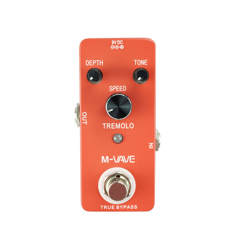 M-VAVE TREMOLO High Performance Electric Guitar Effects Pedal Suitable for Solo and Broken Chords