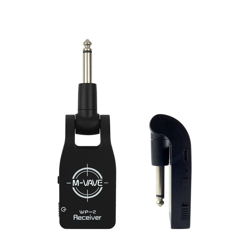 M-VAVE WP-2 Wireless Guitar Transmission System with 280° Rotating Head and Support 10 Devices Using Simultaneously