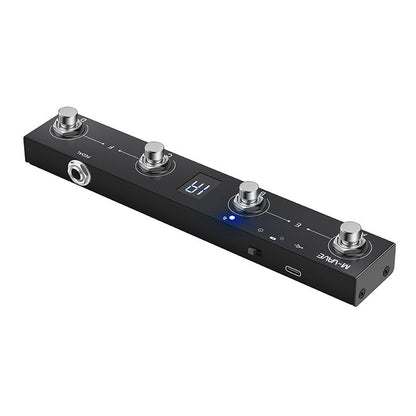 Chocolate MIDI Controller Multi-function Wireless MIDI Footswitch Programmable with CubeSuite APP