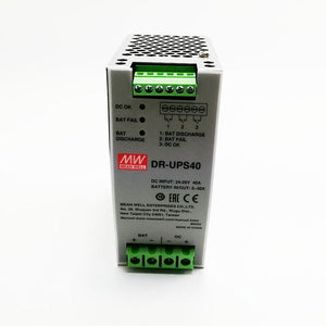 MW MEAN WELL DR-UPS40 40A DC UPS Module Uninterrupted Power Supply DIN Rail Power Supply Battery Controller