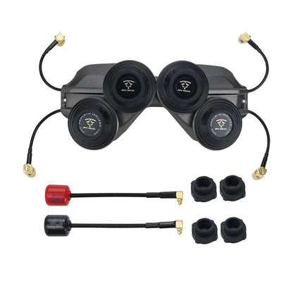 Maple Wireless Mjolnir Pro FPV Goggles Antenna 5.8G FPV Antenna Combo for DJI FPV Goggles V1 V2 DIY