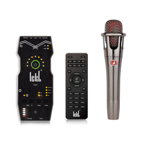 ICKB SO8 Fifth Generation Live Sound Card Cellphone External Sound Card with 818 Microphone