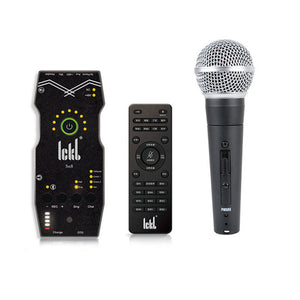 ICKB SO8 Fifth Generation Live Sound Card Cellphone External Sound Card with 58 Microphone