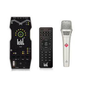 ICKB SO8 Fifth Generation Live Sound Card Cellphone External Sound Card w/ Babybottle 105 Microphone