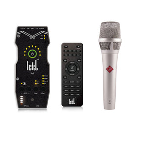 ICKB SO8 Fifth Generation Live Sound Card Cellphone Livestreaming Sound Card w/ 106V Microphone