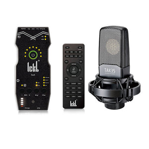 ICKB SO8 Fifth Generation Live Sound Card Cellphone Livestreaming Sound Card w/ TAK35 Microphone