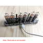 IN-14 6-Digit Nixie Tube Clock Creative Desktop Clock Innovative Home Decor Basic Version