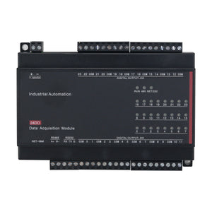 24-Way Relay Output For Modbus TCP Industrial Controller Module TCP-508M (24DO+Ethernet+RS485+RS232)