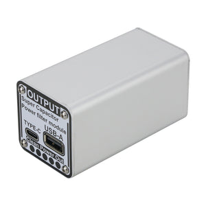 5V Power Supply Filter Super Capacitor Power Filter Module Type-C Input Output for Raspberry Pi
