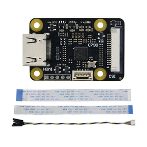 C790 HDMI to CSI-2 HDMI to CSI Bridge HDMI IN Module 1080P 60Hz for Raspberry Pi Zero/3B/CM3/CM4