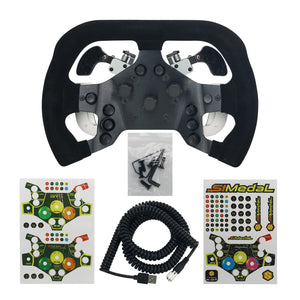 SIMEDAL X-GT Racing Steering Wheel Racing Game Steering Wheel Simulator for Horizon Simagic Fanatec