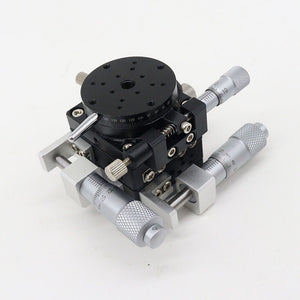 LSP40-LM 40x40MM/1.6x1.6" XYR Axis Sliding Stage Fine-Tuned Sliding Table of High Precision
