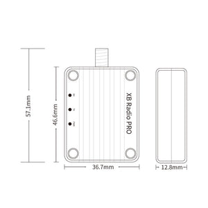 CUAV SX Radio Telemetry 1000MW RC Plane Telemetry for Pix/V5+ Flight Control RC Drone Quadcopter