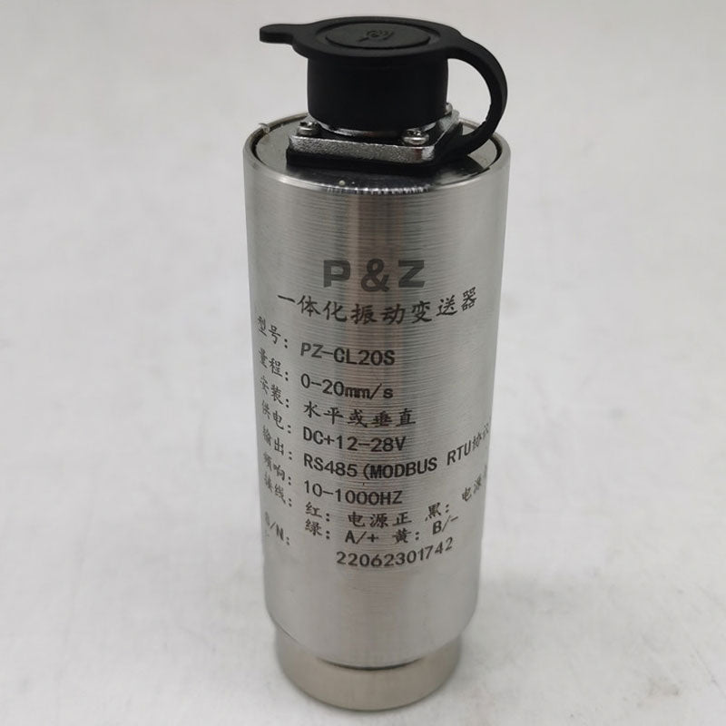 PZ-CL20S 0-20mm/s Integrated Magnetoelectric Vibration Transmitter RS485 MODBUS RTU