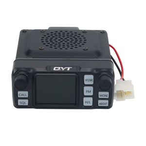 QYT KT-5000 25W 10KM VHF UHF Transceiver Mini Mobile Radio with Separable Panel