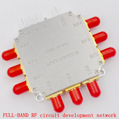 100K-8GHZ-SP8-CNC SP8T RF Switch with Wide Bandwidth &amp; High Isolation &amp; Low Insertion Loss
