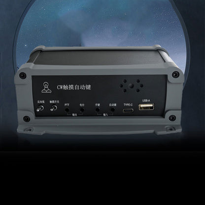 CW Automatic Key Hand Training CW Interface Box with Remote Radio Side Tone and Automatic Sending