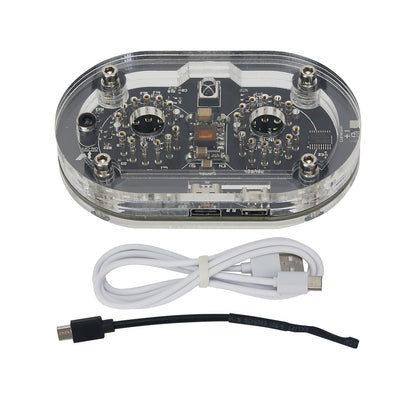 IN-18 2-Digit Nixie Tube Thermometer Creative Desktop Thermometer Controlled by Waving Hands