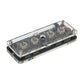 IN-8 4-Digit Nixie Tube Clock Desktop Clock Advanced Version with LED Backlight Remote Control