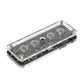 IN-8 4-Digit Nixie Tube Clock Desktop Clock Advanced Version with LED Backlight Remote Control
