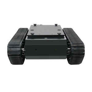 TR500 Tank Chassis Robot Car Chassis Rubber Track All-Terrain Chassis No Control System Power Supply