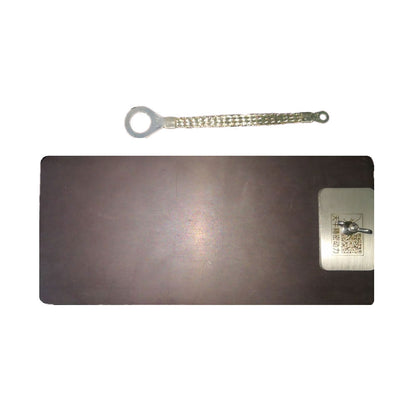 MAT50 Automobile Shortwave Antenna Magnetic Grounding Patch Sticker Radio Accessories