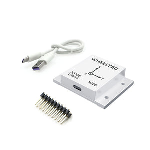 WHEELTEC 12-Axis IMU Module Inertial Measurement Unit FDISYSTEMS AHRS Gyro MEMS N300 w/ Metal Shell