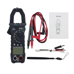ZOYI ZT-QS9 DC/AC 600A Clamp Meter 6000 Counts Clamp Multimeter Tester Voltmeter Ammeter