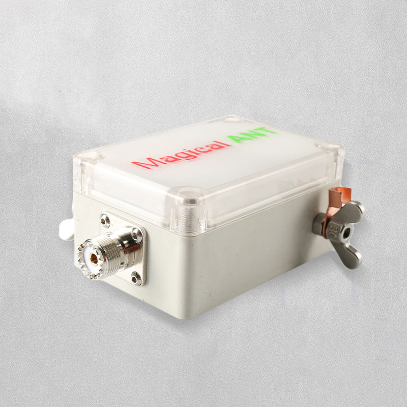 HamGeek 4:1 Low Band Balun Balance to Unbalance Transformer 3-15MHz 20m Annular Natural Resonance for MagicalANT Series