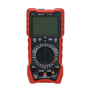 ZOYI ZT-980 Autoranging Digital Multimeter Tester 6000 Counts High-Precision Tool for Electricians