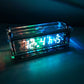 Wifi Clock Colorful VFD Clock Creative Desktop Clock with RGB Ambient Light Settable Time Zone