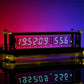 VCK11 VFD Clock Transparent VFD Screen CNC Processed Displaying Time Data Temperature Humidity