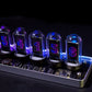 HamGeek IPS RGB Pseudo Glow Tube Clock Desktop Clock Creative Decoration with Aluminum Alloy Base