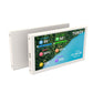 5" 800x480 IPS Screen IPS Monitor Type-C Computer Case Secondary Screen (Standard Version White Shell) Free of AIDA64