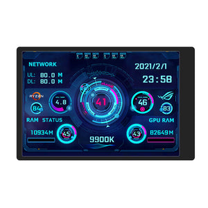 3.5 inch IPS TYPEC Secondary Screen Case Mini Case Computer Monitor USB Secondary Screen Free of AIDA64