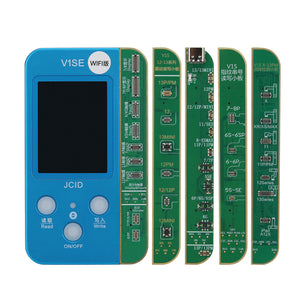 JC V1SE Programmer for IPHONE 7 8 8P X 11 12 Photosensitive Original Color Touch shock Battery Fingerprint Programmer Dot Matrix 11 max