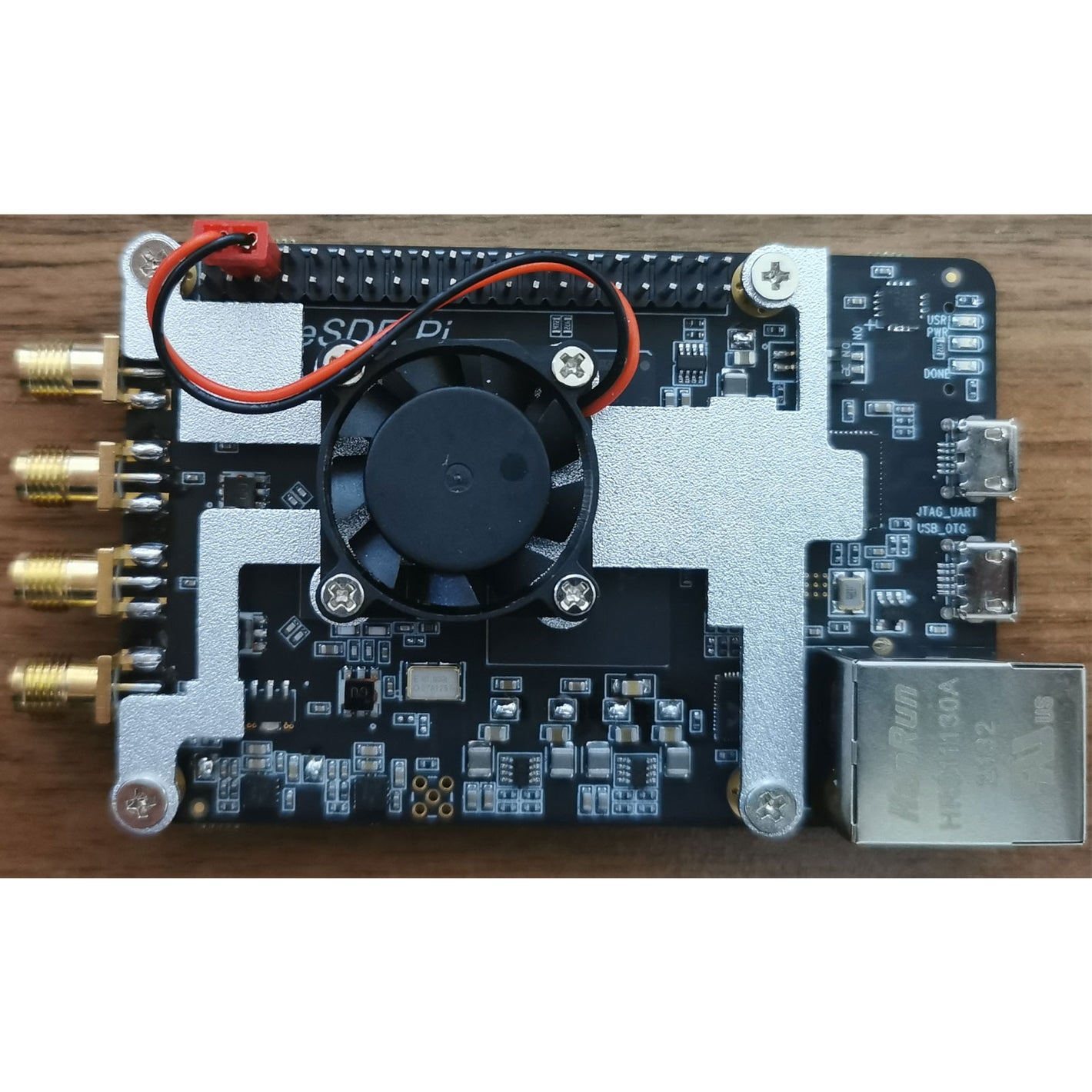 HamGeek Black 7Z010+AD9363 Software Defined Radio SDR Development Board Compatible with PlutoSDR