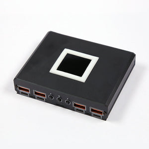 400W 4-Way Full Protocol Desktop Charger PD+QC3.0 SW3518 Buck Module with 1.54" IPS Screen Display